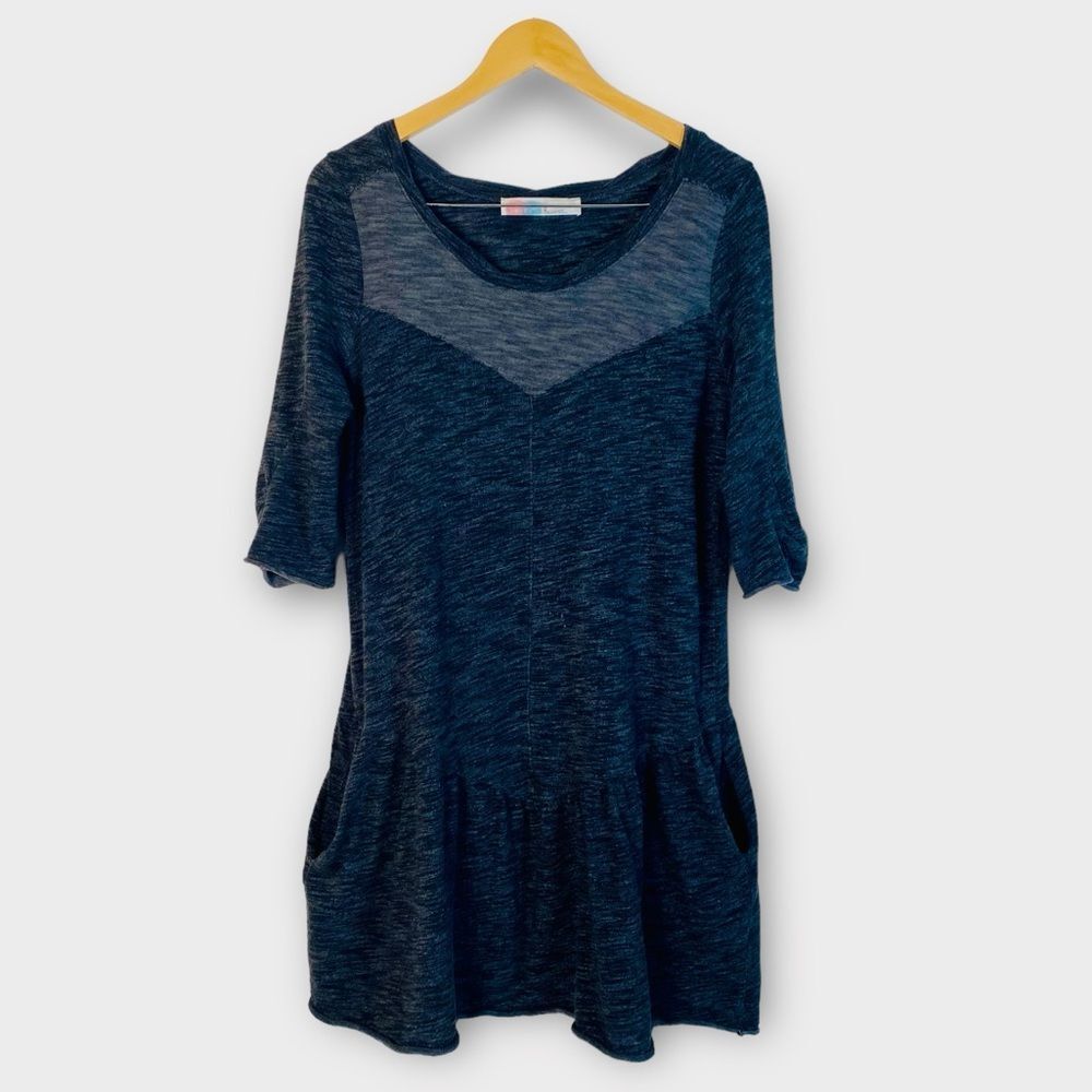 Free People Midnight Blue Mini Dress